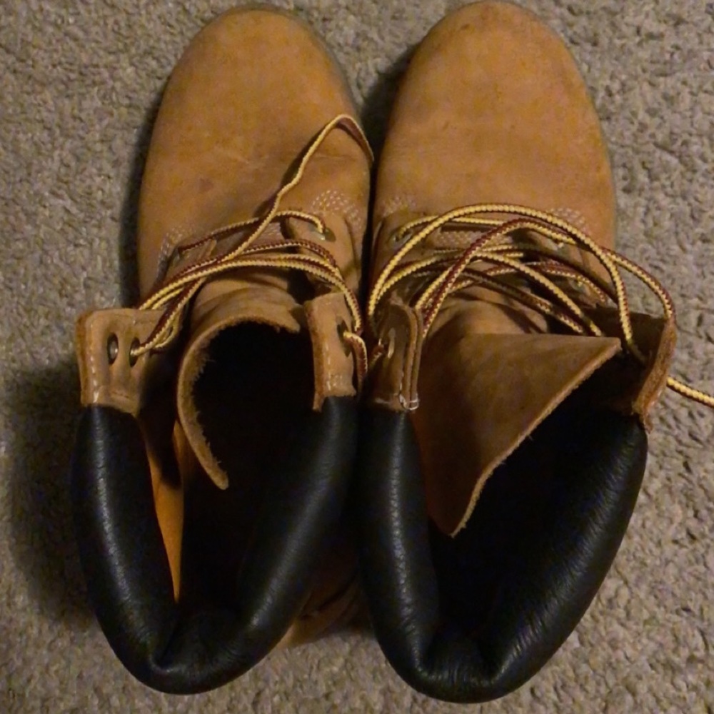 Women’s size 9 Timberlands tan colored